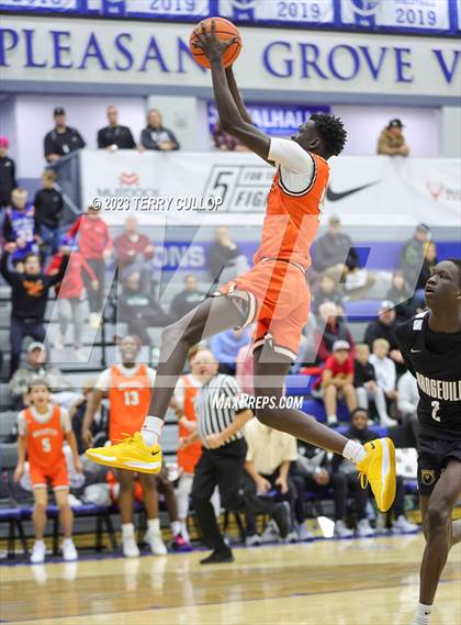 Thumbnail 3 in Orangeville Prep (Canada) vs. Wasatch Academy (5 for the Fight National Hoopfest) photogallery.