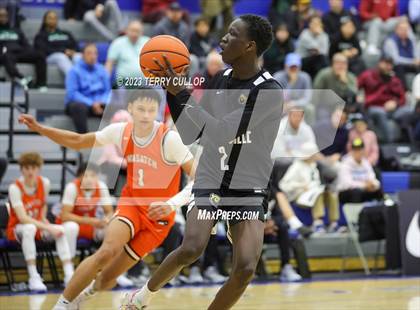 Thumbnail 1 in Orangeville Prep (Canada) vs. Wasatch Academy (5 for the Fight National Hoopfest) photogallery.