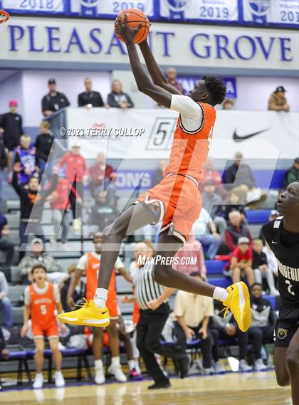 Thumbnail 1 in Orangeville Prep (Canada) vs. Wasatch Academy (5 for the Fight National Hoopfest) photogallery.