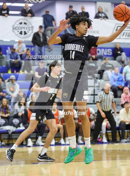 Thumbnail 2 in Orangeville Prep (Canada) vs. Wasatch Academy (5 for the Fight National Hoopfest) photogallery.