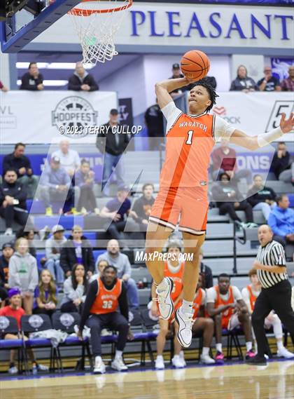 Thumbnail 1 in Orangeville Prep (Canada) vs. Wasatch Academy (5 for the Fight National Hoopfest) photogallery.