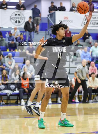 Thumbnail 3 in Orangeville Prep (Canada) vs. Wasatch Academy (5 for the Fight National Hoopfest) photogallery.