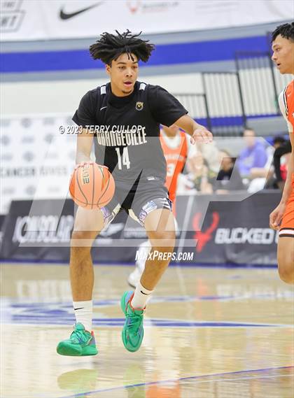 Thumbnail 1 in Orangeville Prep (Canada) vs. Wasatch Academy (5 for the Fight National Hoopfest) photogallery.