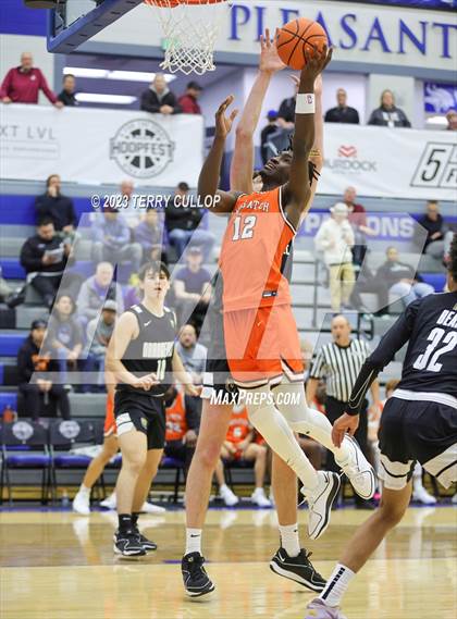 Thumbnail 1 in Orangeville Prep (Canada) vs. Wasatch Academy (5 for the Fight National Hoopfest) photogallery.