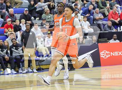 Thumbnail 2 in Orangeville Prep (Canada) vs. Wasatch Academy (5 for the Fight National Hoopfest) photogallery.