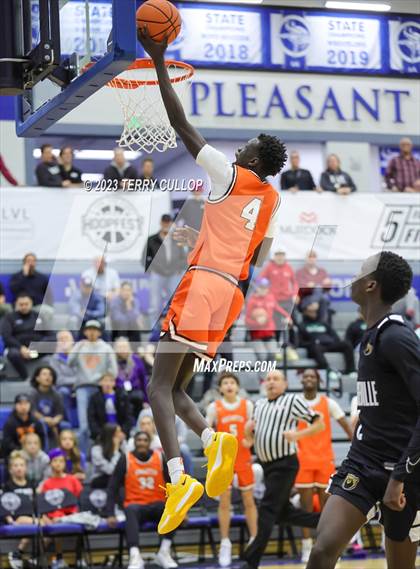 Thumbnail 2 in Orangeville Prep (Canada) vs. Wasatch Academy (5 for the Fight National Hoopfest) photogallery.