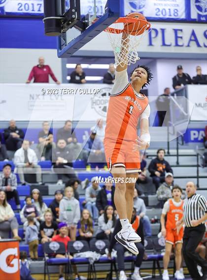 Thumbnail 2 in Orangeville Prep (Canada) vs. Wasatch Academy (5 for the Fight National Hoopfest) photogallery.