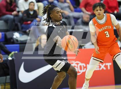 Thumbnail 3 in Orangeville Prep (Canada) vs. Wasatch Academy (5 for the Fight National Hoopfest) photogallery.