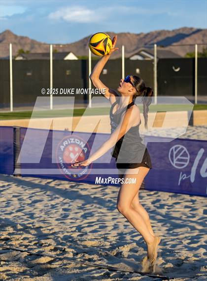 Thumbnail 3 in Queen Creek vs. Millennium (AIA 6A Pairs D-I Quarter Finals) photogallery.