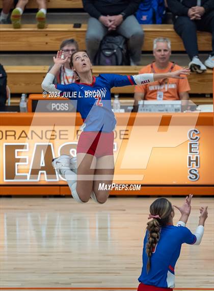 Thumbnail 2 in Roncalli vs. Jennings County (IHSAA 3A Semi-state semifinal) photogallery.