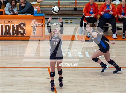 Thumbnail 1 in Roncalli vs. Jennings County (IHSAA 3A Semi-state semifinal) photogallery.