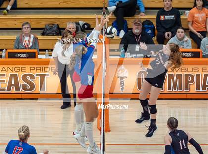Thumbnail 2 in Roncalli vs. Jennings County (IHSAA 3A Semi-state semifinal) photogallery.