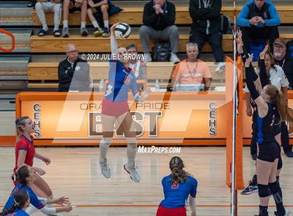 Thumbnail 1 in Roncalli vs. Jennings County (IHSAA 3A Semi-state semifinal) photogallery.