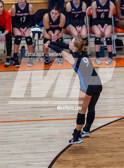 Thumbnail 2 in Roncalli vs. Jennings County (IHSAA 3A Semi-state semifinal) photogallery.