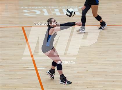 Thumbnail 3 in Roncalli vs. Jennings County (IHSAA 3A Semi-state semifinal) photogallery.