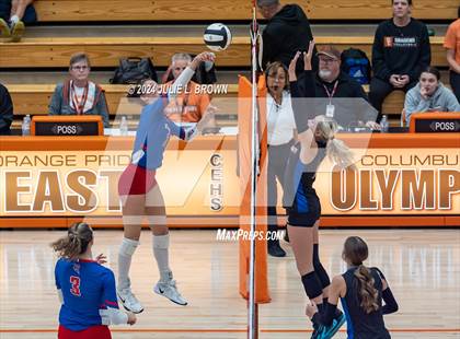 Thumbnail 1 in Roncalli vs. Jennings County (IHSAA 3A Semi-state semifinal) photogallery.