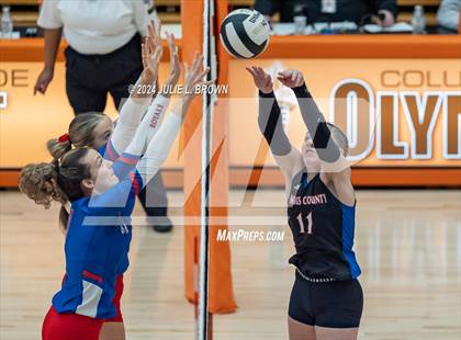 Thumbnail 1 in Roncalli vs. Jennings County (IHSAA 3A Semi-state semifinal) photogallery.
