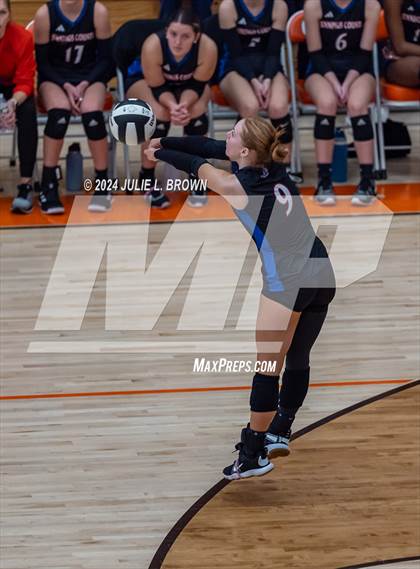 Thumbnail 1 in Roncalli vs. Jennings County (IHSAA 3A Semi-state semifinal) photogallery.