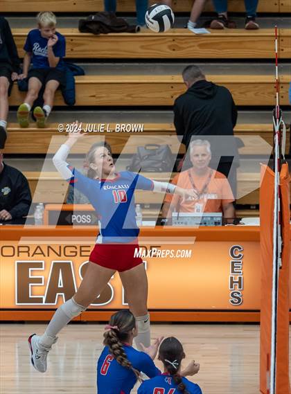 Thumbnail 3 in Roncalli vs. Jennings County (IHSAA 3A Semi-state semifinal) photogallery.