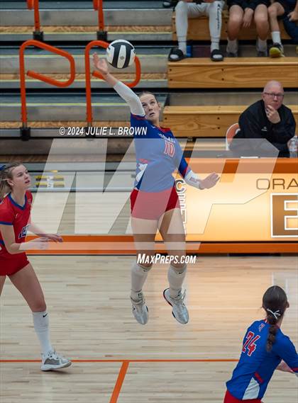 Thumbnail 1 in Roncalli vs. Jennings County (IHSAA 3A Semi-state semifinal) photogallery.