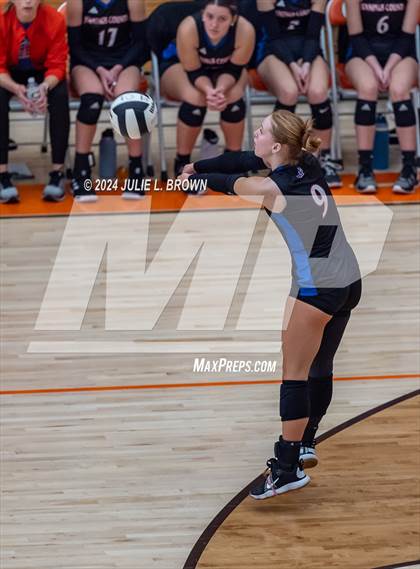 Thumbnail 1 in Roncalli vs. Jennings County (IHSAA 3A Semi-state semifinal) photogallery.