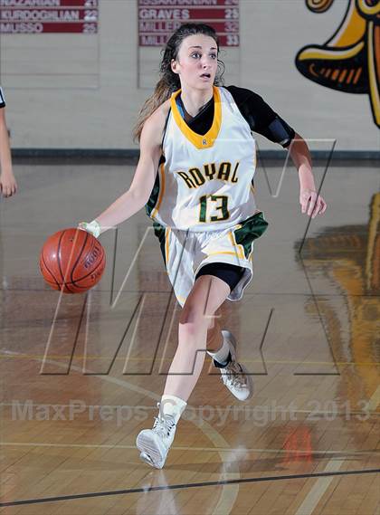 Thumbnail 2 in Royal vs. Thousand Oaks  (La Canada Tournament) photogallery.