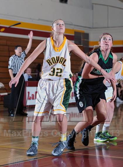 Thumbnail 1 in Royal vs. Thousand Oaks  (La Canada Tournament) photogallery.