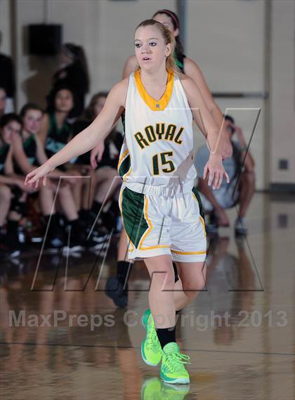 Thumbnail 2 in Royal vs. Thousand Oaks  (La Canada Tournament) photogallery.