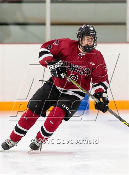 Thumbnail 2 in Milton Academy vs Tabor Academy (Joshua H. Weeks New Years' Tournament Final) photogallery.