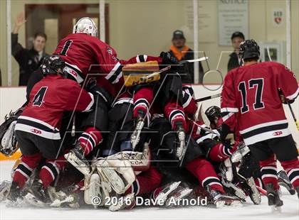 Thumbnail 1 in Milton Academy vs Tabor Academy (Joshua H. Weeks New Years' Tournament Final) photogallery.