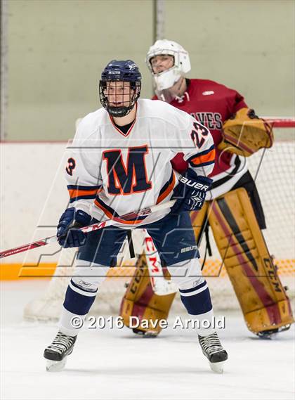 Thumbnail 1 in Milton Academy vs Tabor Academy (Joshua H. Weeks New Years' Tournament Final) photogallery.