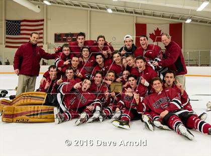 Thumbnail 2 in Milton Academy vs Tabor Academy (Joshua H. Weeks New Years' Tournament Final) photogallery.