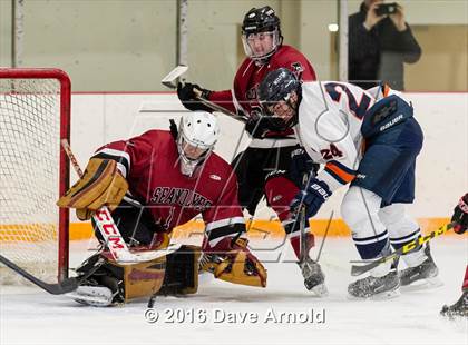 Thumbnail 2 in Milton Academy vs Tabor Academy (Joshua H. Weeks New Years' Tournament Final) photogallery.