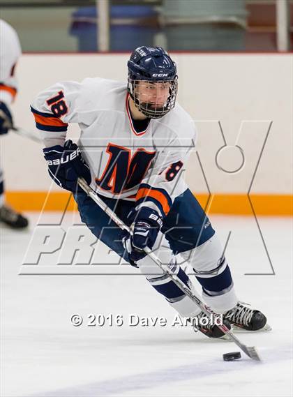 Thumbnail 2 in Milton Academy vs Tabor Academy (Joshua H. Weeks New Years' Tournament Final) photogallery.