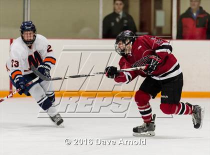 Thumbnail 1 in Milton Academy vs Tabor Academy (Joshua H. Weeks New Years' Tournament Final) photogallery.