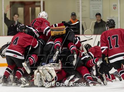 Thumbnail 2 in Milton Academy vs Tabor Academy (Joshua H. Weeks New Years' Tournament Final) photogallery.