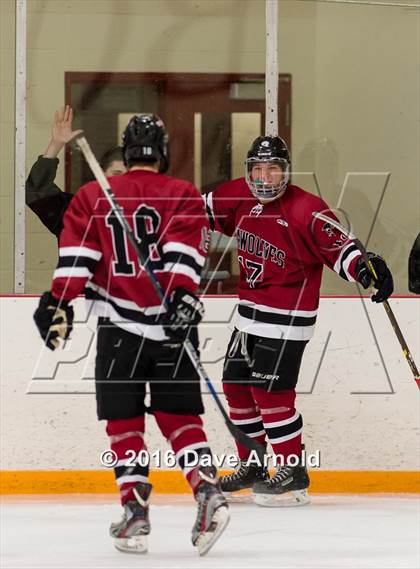 Thumbnail 3 in Milton Academy vs Tabor Academy (Joshua H. Weeks New Years' Tournament Final) photogallery.