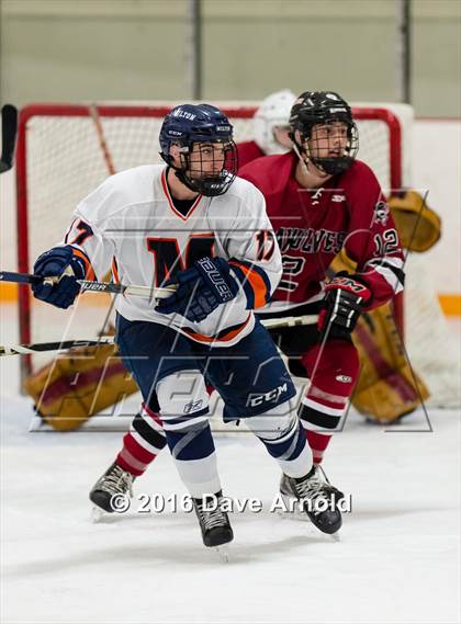 Thumbnail 2 in Milton Academy vs Tabor Academy (Joshua H. Weeks New Years' Tournament Final) photogallery.