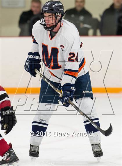 Thumbnail 1 in Milton Academy vs Tabor Academy (Joshua H. Weeks New Years' Tournament Final) photogallery.