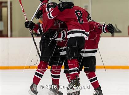 Thumbnail 2 in Milton Academy vs Tabor Academy (Joshua H. Weeks New Years' Tournament Final) photogallery.