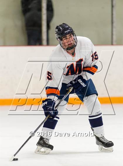 Thumbnail 2 in Milton Academy vs Tabor Academy (Joshua H. Weeks New Years' Tournament Final) photogallery.