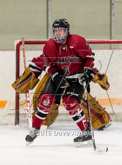 Thumbnail 2 in Milton Academy vs Tabor Academy (Joshua H. Weeks New Years' Tournament Final) photogallery.