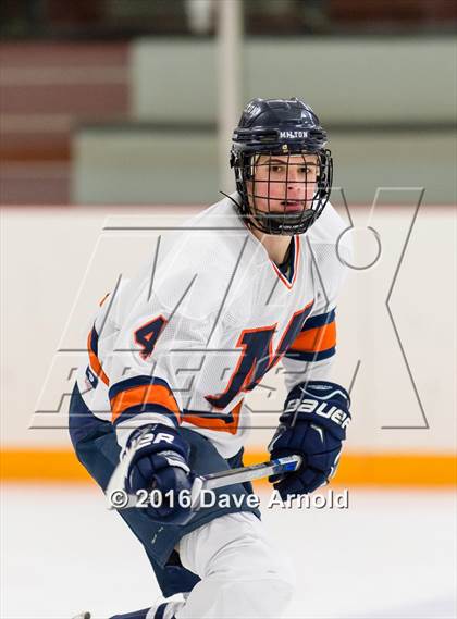 Thumbnail 1 in Milton Academy vs Tabor Academy (Joshua H. Weeks New Years' Tournament Final) photogallery.