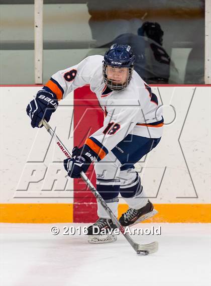 Thumbnail 2 in Milton Academy vs Tabor Academy (Joshua H. Weeks New Years' Tournament Final) photogallery.
