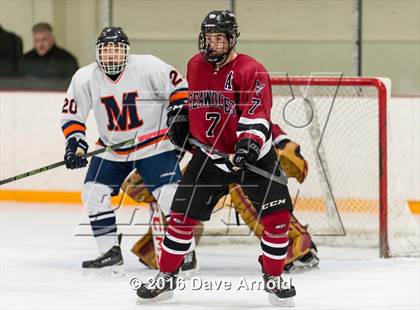 Thumbnail 3 in Milton Academy vs Tabor Academy (Joshua H. Weeks New Years' Tournament Final) photogallery.