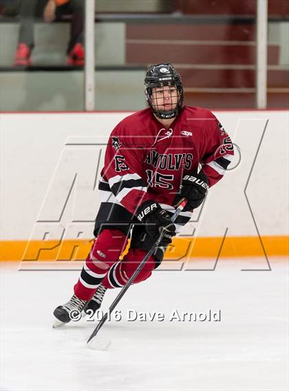Thumbnail 3 in Milton Academy vs Tabor Academy (Joshua H. Weeks New Years' Tournament Final) photogallery.