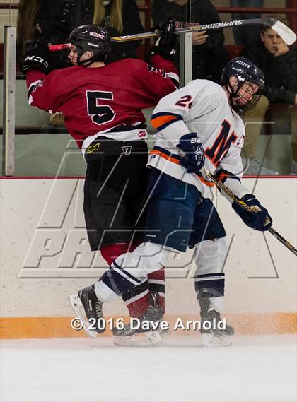 Thumbnail 3 in Milton Academy vs Tabor Academy (Joshua H. Weeks New Years' Tournament Final) photogallery.