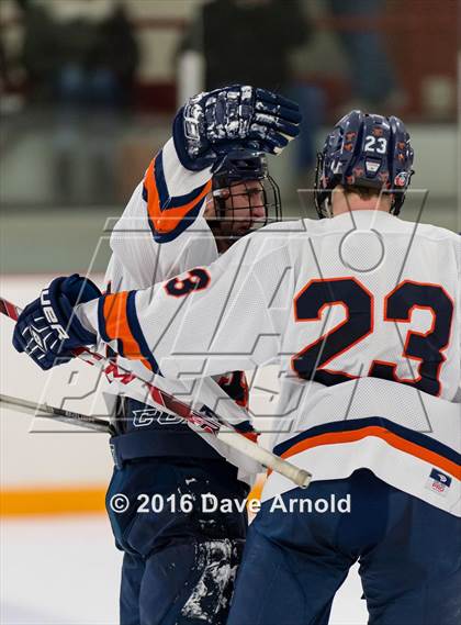 Thumbnail 1 in Milton Academy vs Tabor Academy (Joshua H. Weeks New Years' Tournament Final) photogallery.