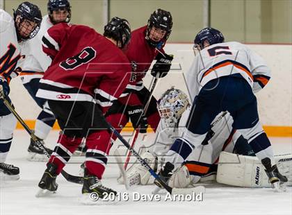 Thumbnail 1 in Milton Academy vs Tabor Academy (Joshua H. Weeks New Years' Tournament Final) photogallery.