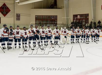 Thumbnail 3 in Milton Academy vs Tabor Academy (Joshua H. Weeks New Years' Tournament Final) photogallery.